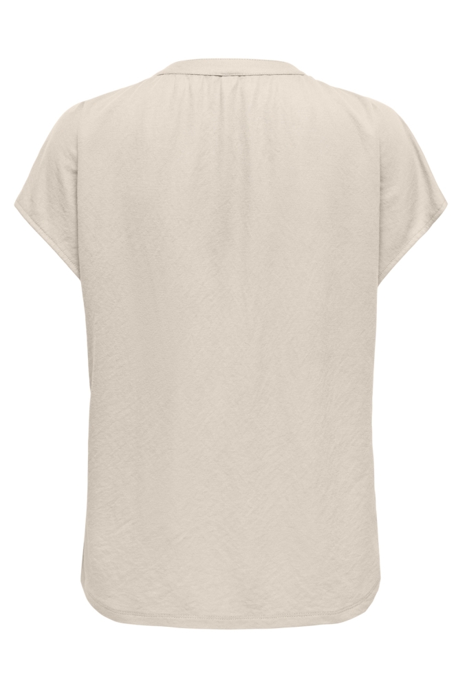ONLJANY S/S STRING TOP JRS 15351682 PUMICE STONE